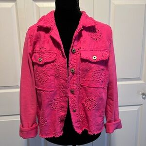 Femme Fatale made in Italy cotton jacket
